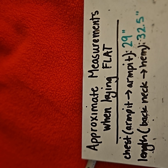 Free Assembly Fleece Shacket Snap Front Shirt - Orange Tan- Men’s Size 3XL - Picture 8 of 10